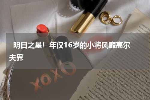  明日之星！年仅16岁的小将风靡高尔夫界   