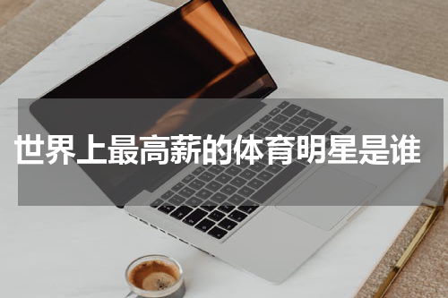  世界上最高薪的体育明星是谁