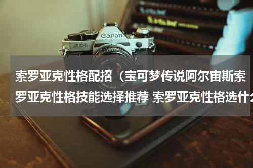 索罗亚克性格配招（宝可梦传说阿尔宙斯索罗亚克性格技能选择推荐 索罗亚克性格选什么）
