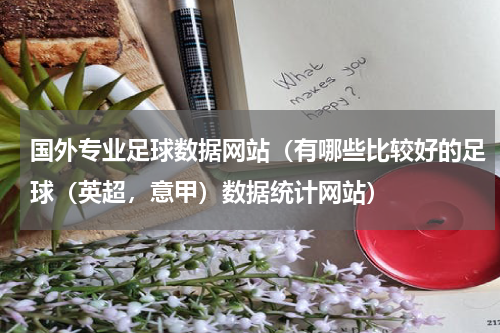 国外专业足球数据网站（有哪些比较好的足球（英超，意甲）数据统计网站）
