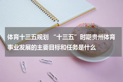 体育十三五规划 “十三五”时期贵州体育事业发展的主要目标和任务是什么
