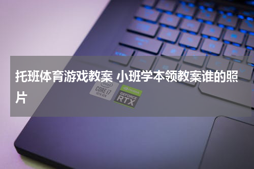 托班体育游戏教案 小班学本领教案谁的照片