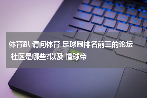 体育趴 请问体育 足球圈排名前三的论坛 社区是哪些?以及 懂球帝