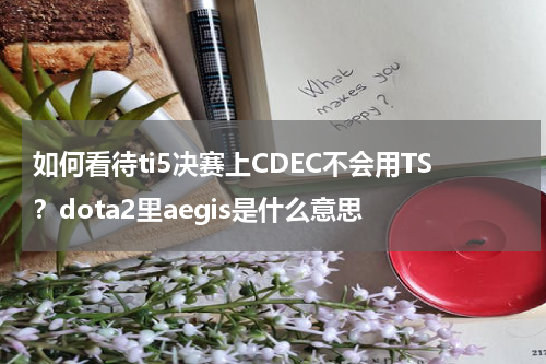 如何看待ti5决赛上CDEC不会用TS？dota2里aegis是什么意思