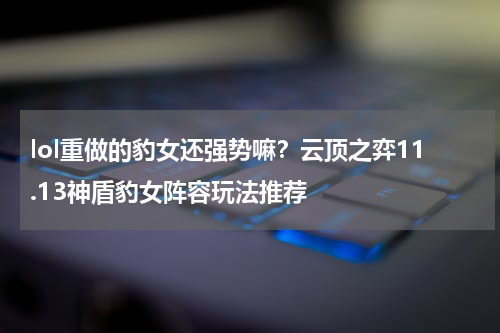 lol重做的豹女还强势嘛？云顶之弈11.13神盾豹女阵容玩法推荐