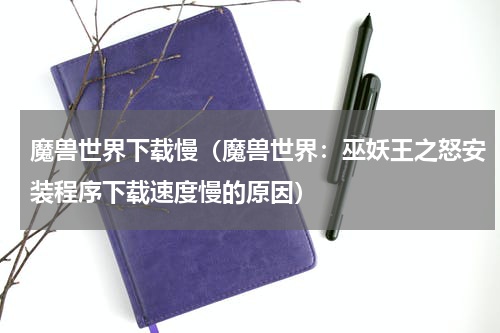 魔兽世界下载慢（魔兽世界：巫妖王之怒安装程序下载速度慢的原因）