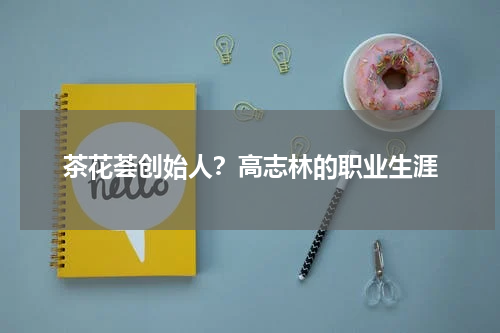 茶花荟创始人？高志林的职业生涯